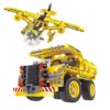 Goodyear Technic Dump Truck & Aircraft 2-in-1 Bouwset