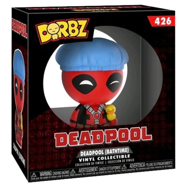 funko-dorbz-marvel-deadpool-426-bathtime-exclusive-vinyl-collectible-vinyl-toys-en-plus2 Funko Dorbz Marvel Deadpool #426 (Bathtime) Exclusive Vinyl Collectible